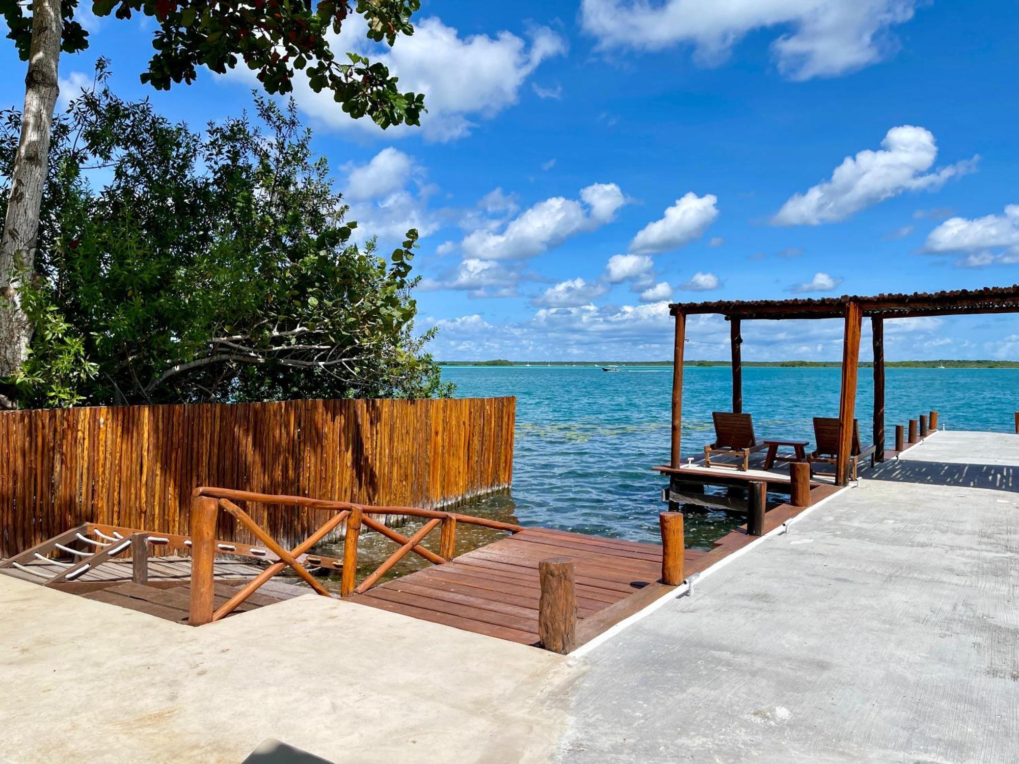 Casa Sol Y Luna -Beautiful Sunrises And Infinity Pool Bacalar Exteriör bild